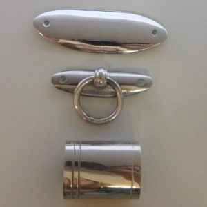 Third Reich Fire Axe Handle Fittings (31071)